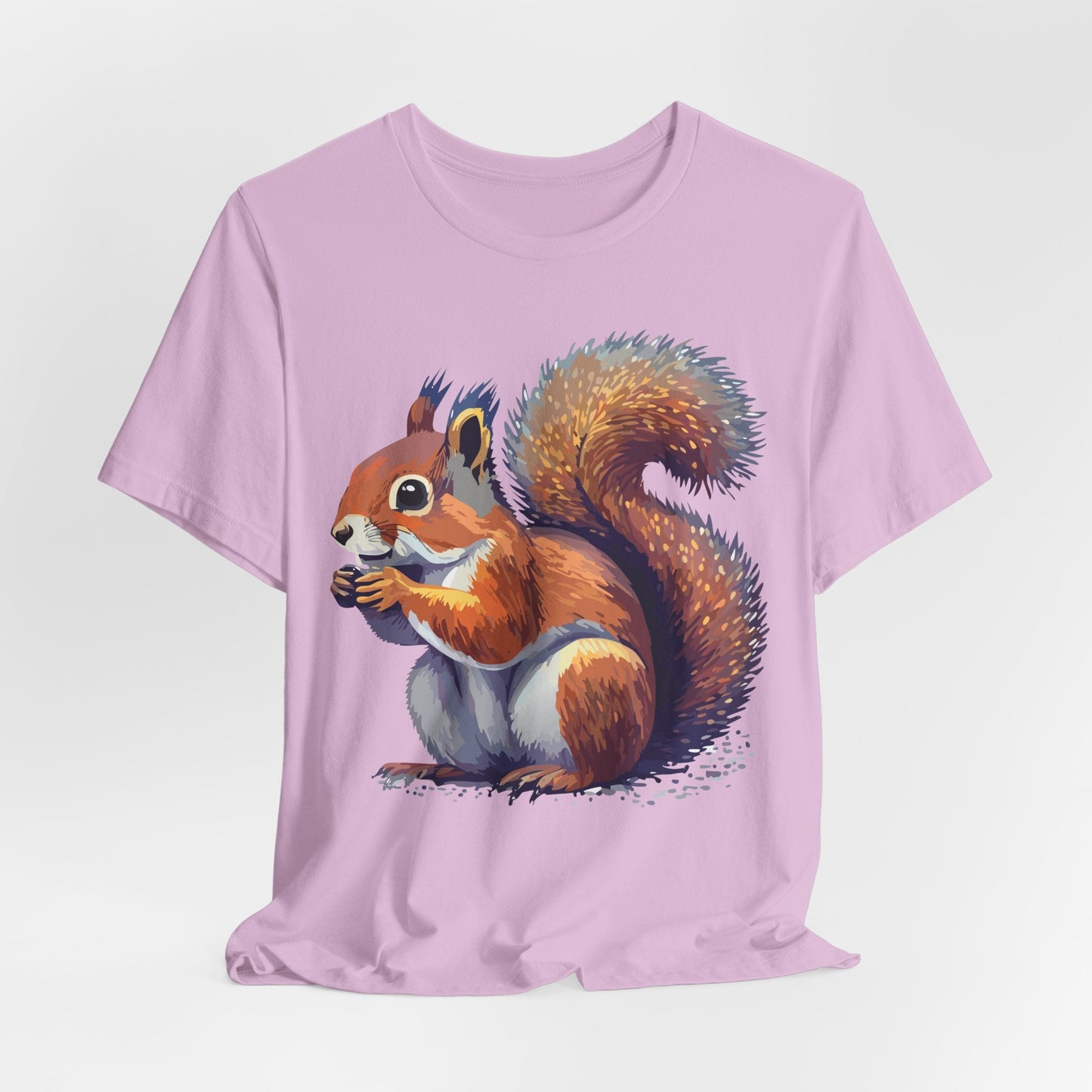 Unisex Animal Print Tee Shirt With Wild Animals Artwork Gildan Softstyle 64000 Cotton