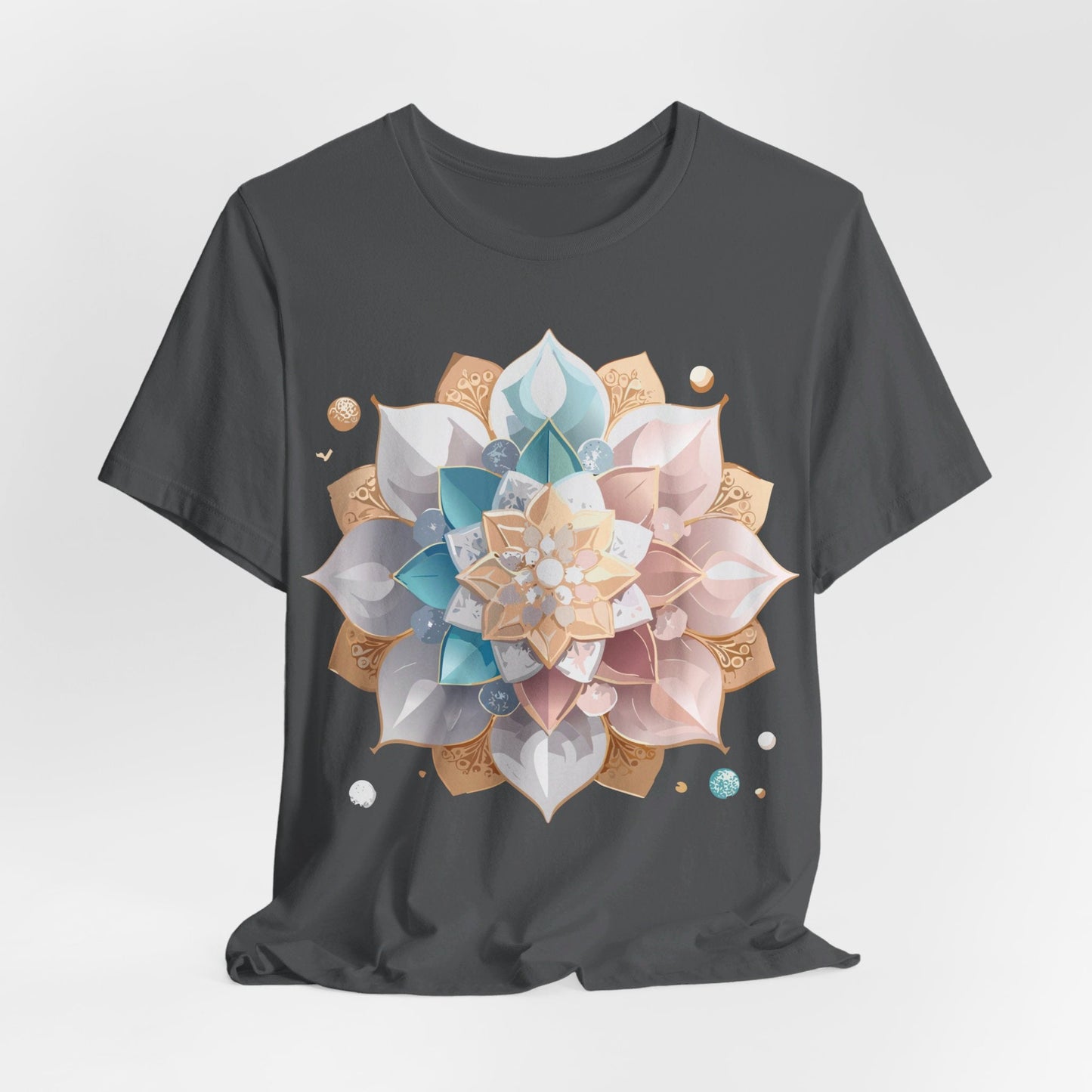 Mandala Graphic Tee Unisex Vintage Inspired Art Design Shirt By Adelpha Premium Artwear