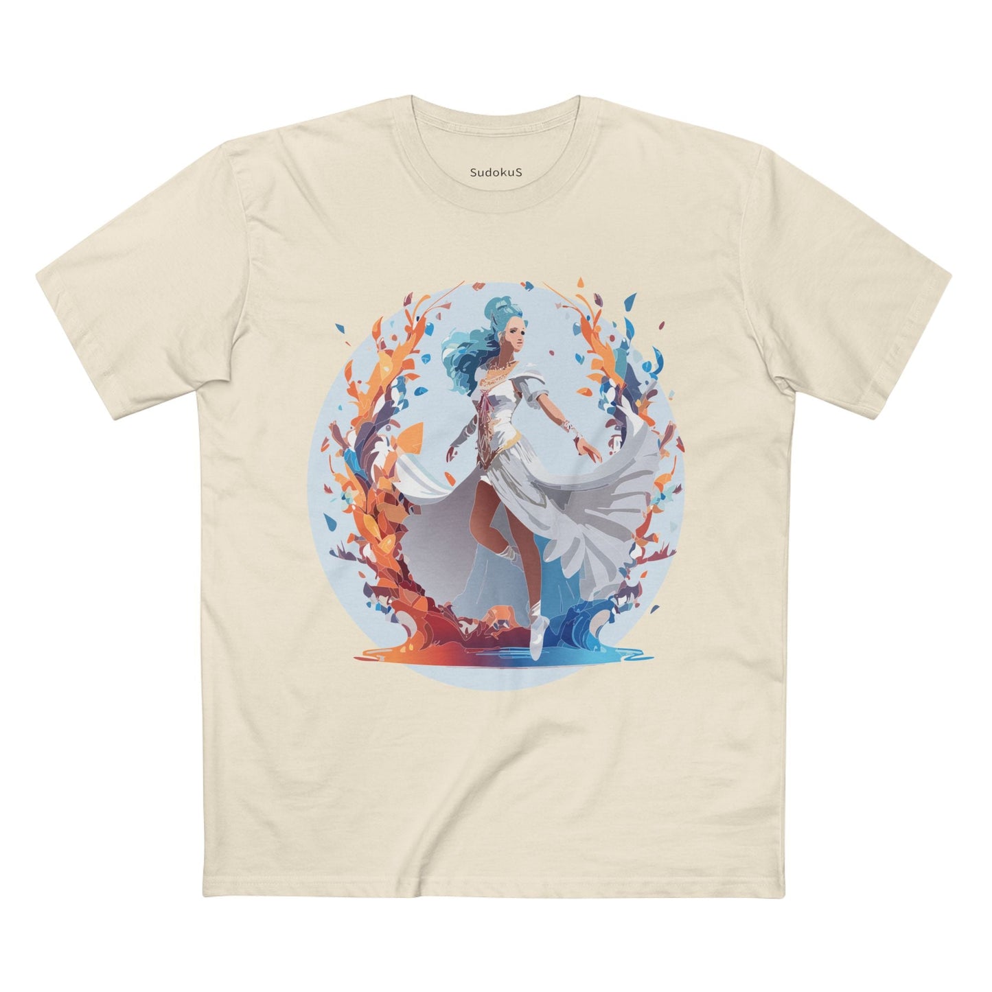 Dancer Graphic Unisex 100 Cotton Staple Tee 16