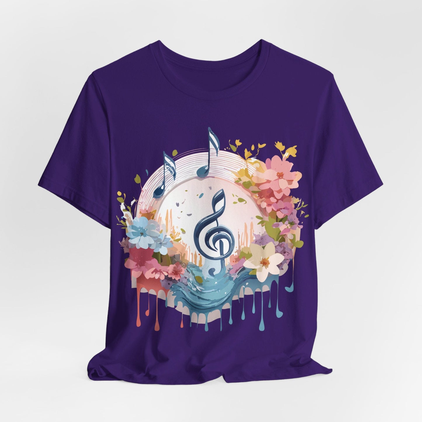 Adelpha Graphic Music T Shirt Unisex Jersey Short Sleeve Tee With Vintage Artwork