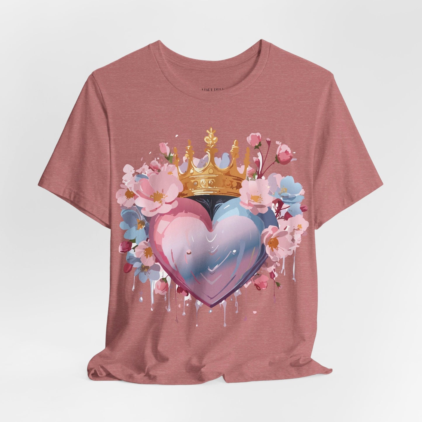 Valentine Graphic Tee Unisex Jersey Short Sleeve Adelpha Vintage Inspired Artwork
