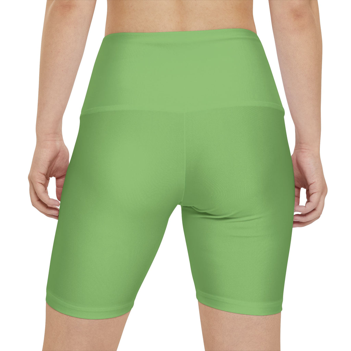 Willow Green Workout Yoga Biker Shorts