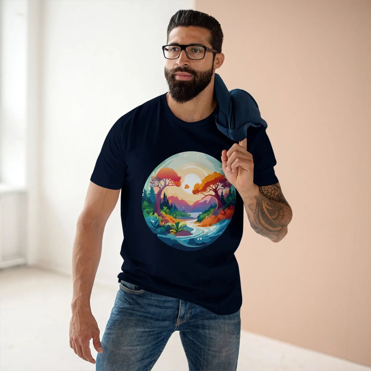 Fantasy Graphic Unisex 100 Cotton Staple Tee 30