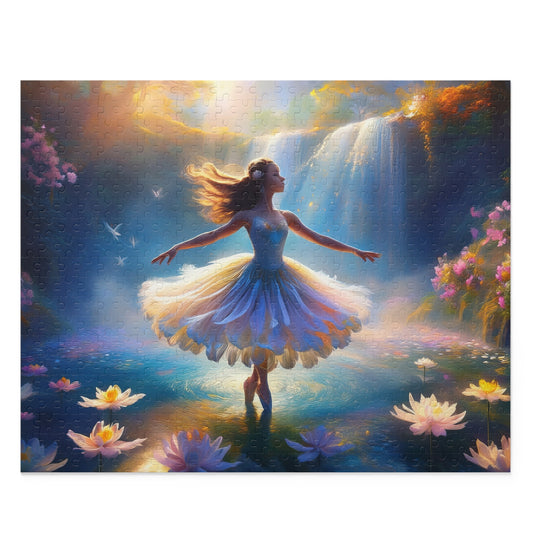 Ballerina Puzzle 500-Chipboard Pieces in Box | Kids Puzzles Size: 16" x 20",  Ages 9+ and Family pn14
