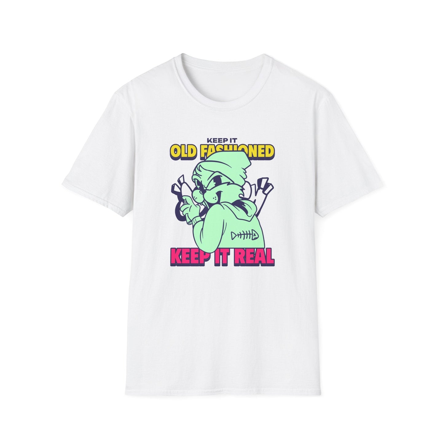Funny Animals Tees Unisex T Shirt Gildan Softstyle 64000 100 Percent Ring Spun Cotton