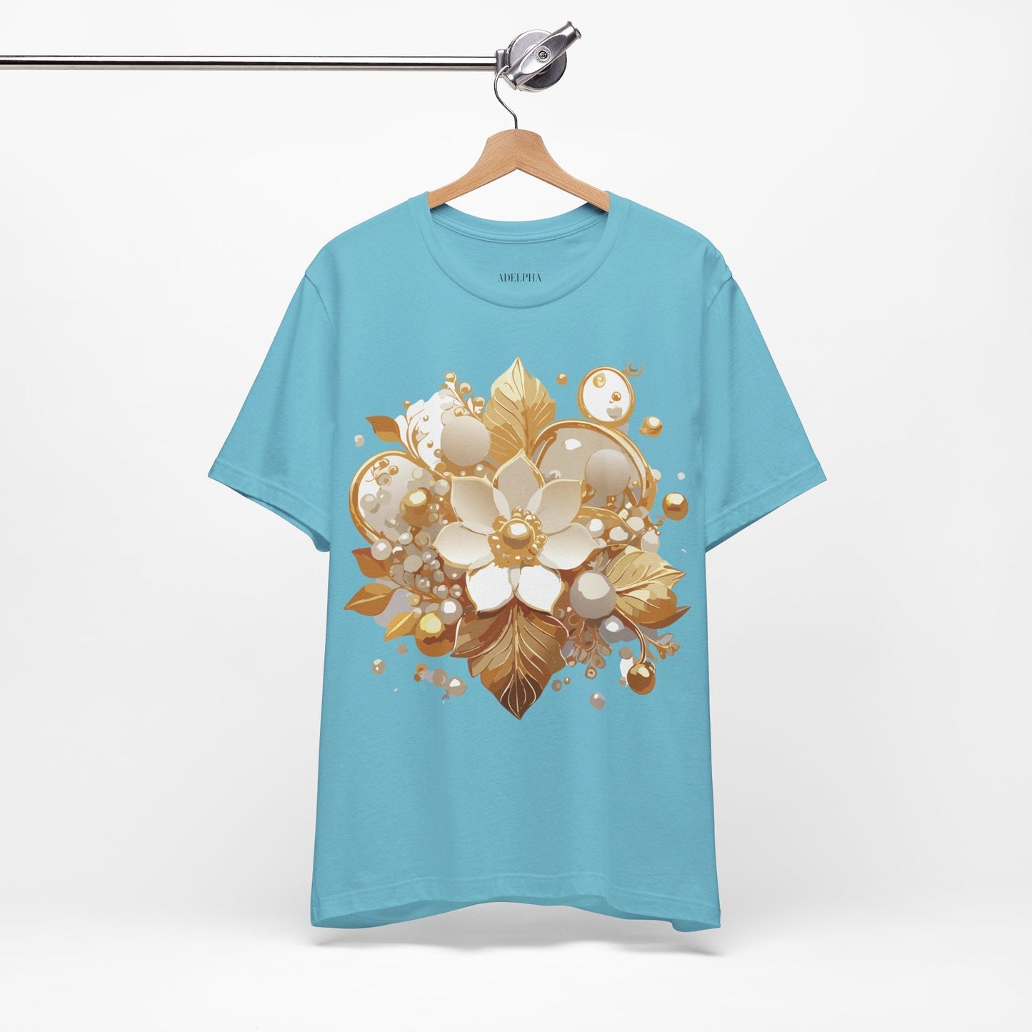 Jewelry Graphic Unisex 100 Cotton Vintage Treasure Art T-Shirt 22