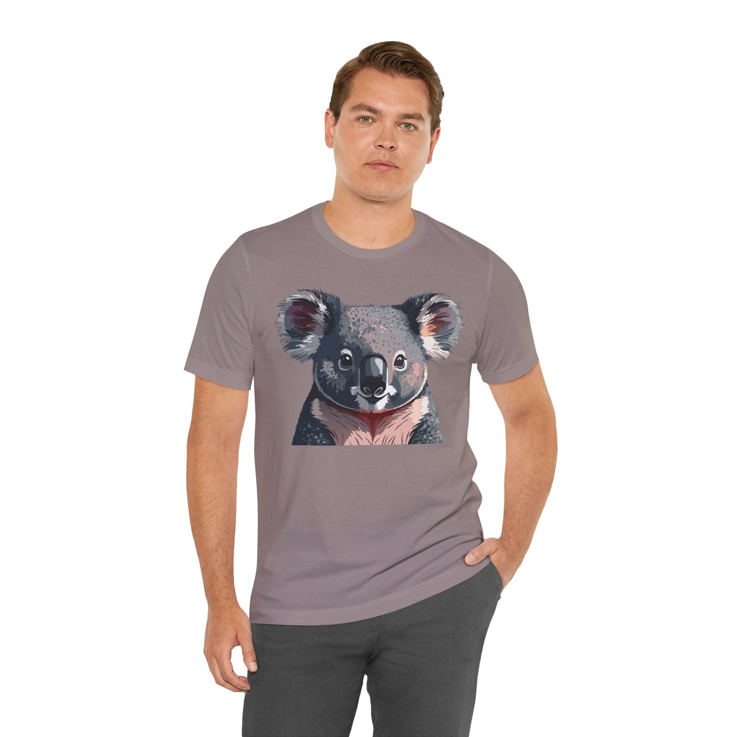 Unisex Animal Shirt Graphic Tee With Wildlife Art Design Animal Print Short Sleeve Casual Wear