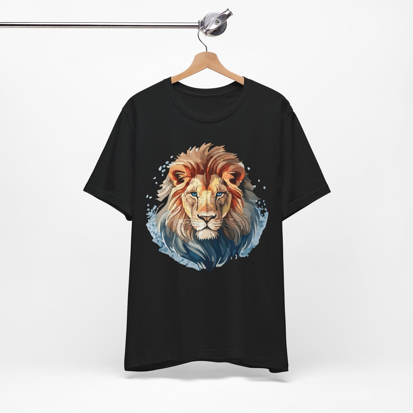 Lion Shirt, Animal Shirt, T-Shirt with Lion, Art Design Tee, Animal Tees, Safari T-Shirt 12