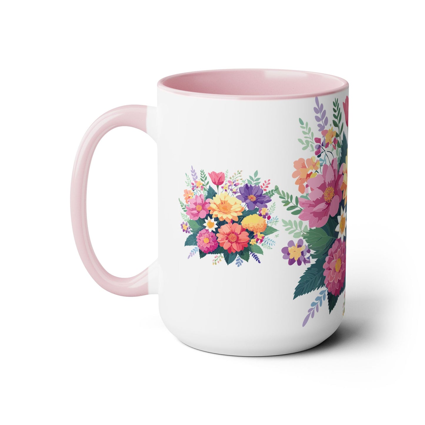 Floral Mug, Floral Cup