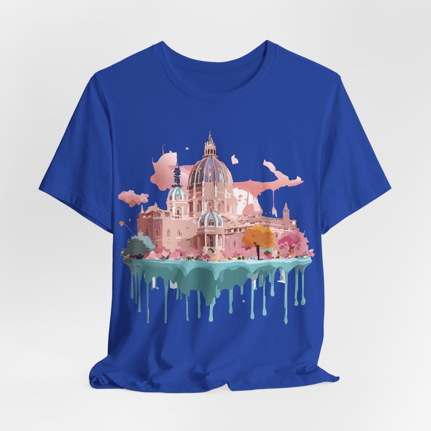 Vienna Tourist Graphic Tee Unisex Jersey Short Sleeve Vintage Inspired Artwork by Adelpha