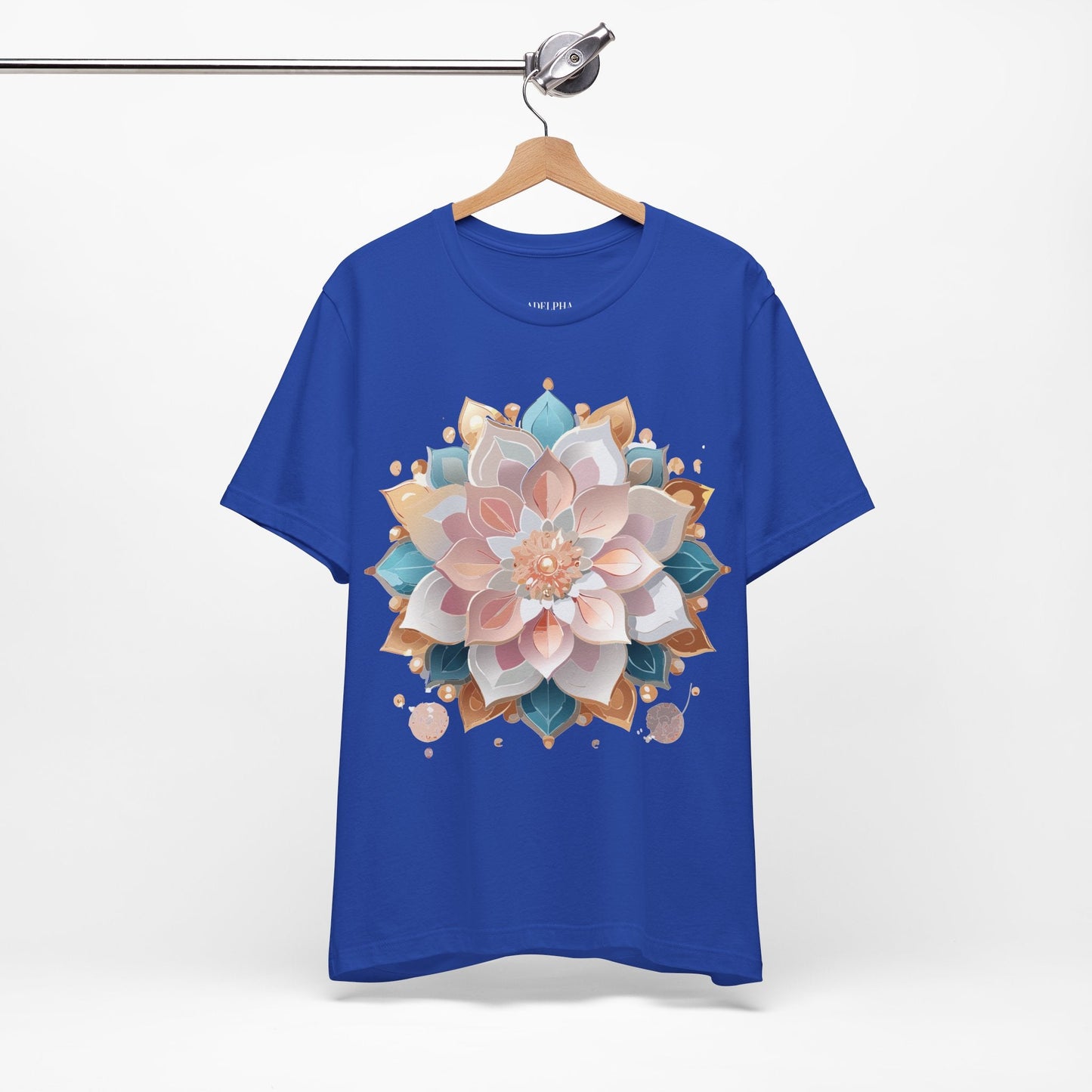 Adelpha Mandala Graphic Tee Unisex Jersey Short Sleeve Vintage Inspired Artwork Edition