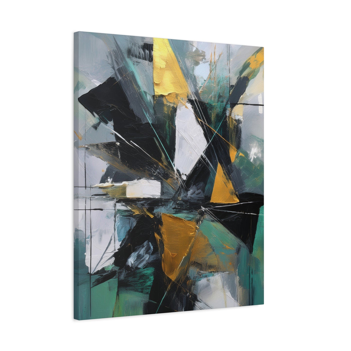 Abstract Oil Painting Print Canvas 20x24,20x30,24x30 24x32,24x36,30x40 32x48,36x48,40x60 Pine-Wood Inner Frame ABS-208