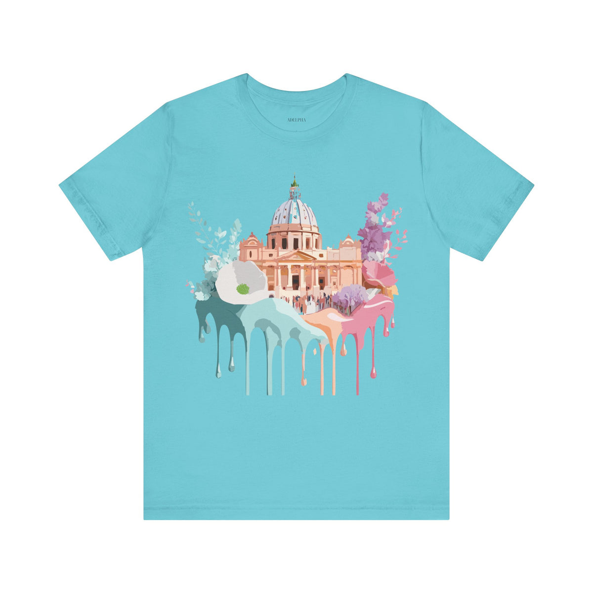 Unisex Cotton Bella+Canvas Tee with Rome