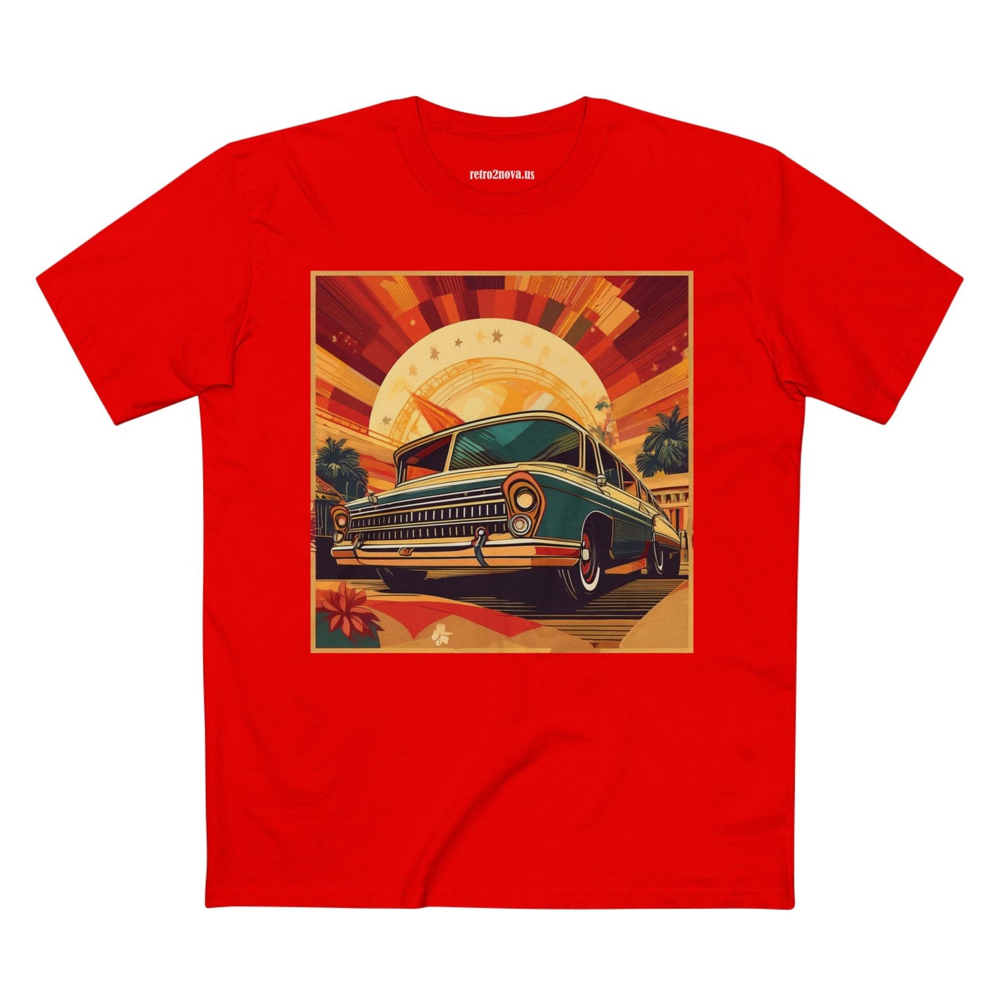 Retro Car Shirts Vintage Car Shirts RC 17 Unisex Premium Cotton Tee With Original Art Design