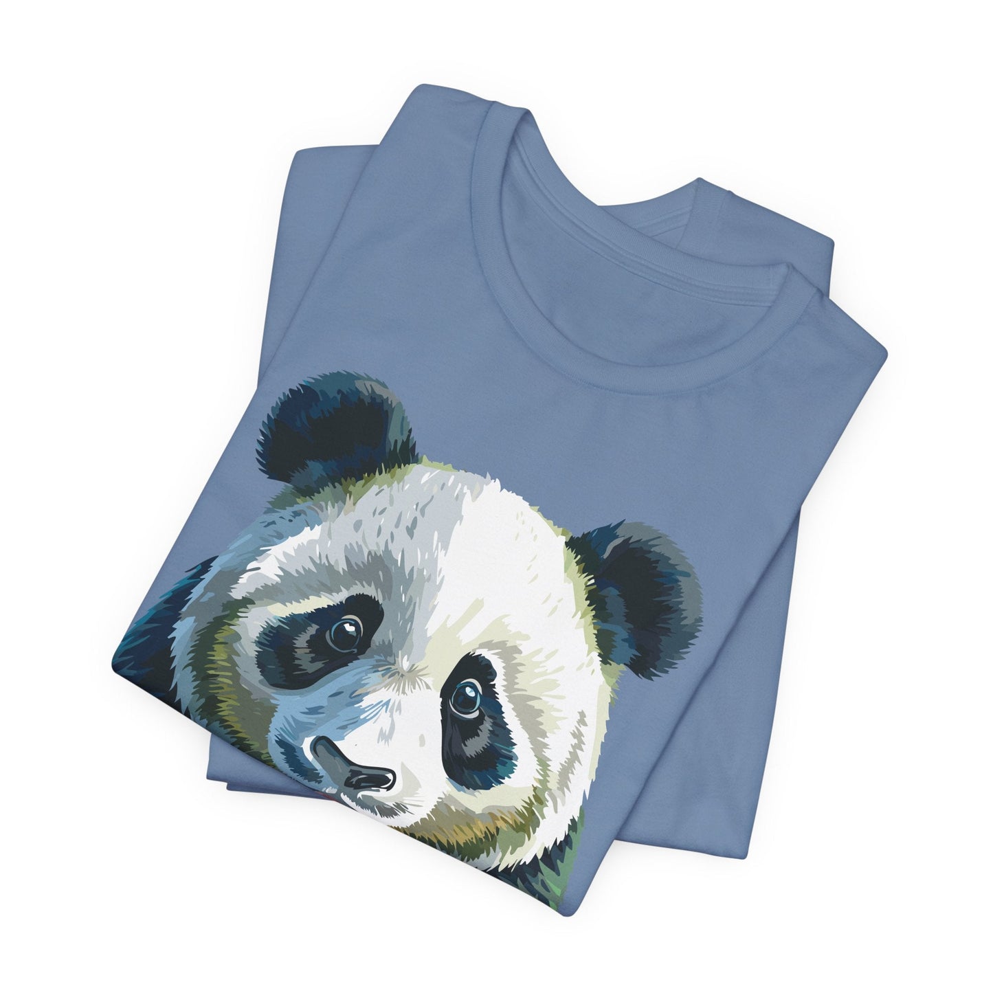 Unisex Animal Graphic Tee Shirt With Wild Animals Art Design Gildan Softstyle 64000