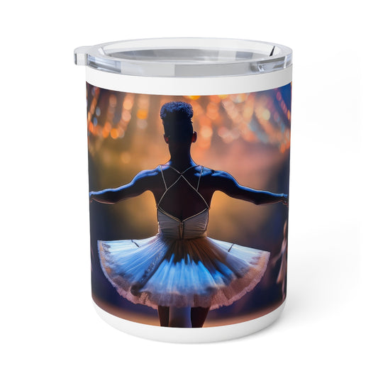 13 Art Design Insulated Coffee Mug Clear Lid 10oz Insulated Coffee Mug 10oz