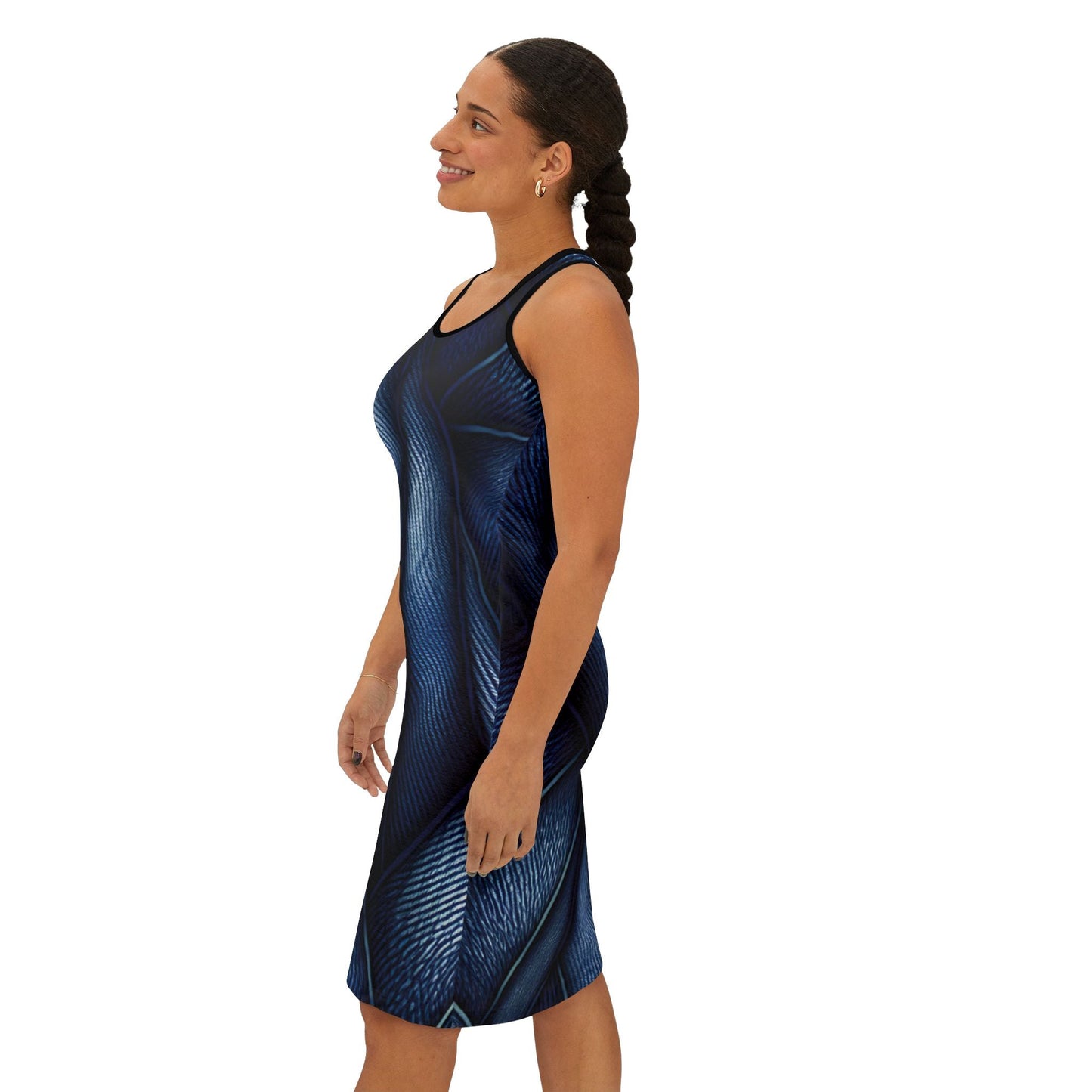 Denim Print Dress PPU BEST