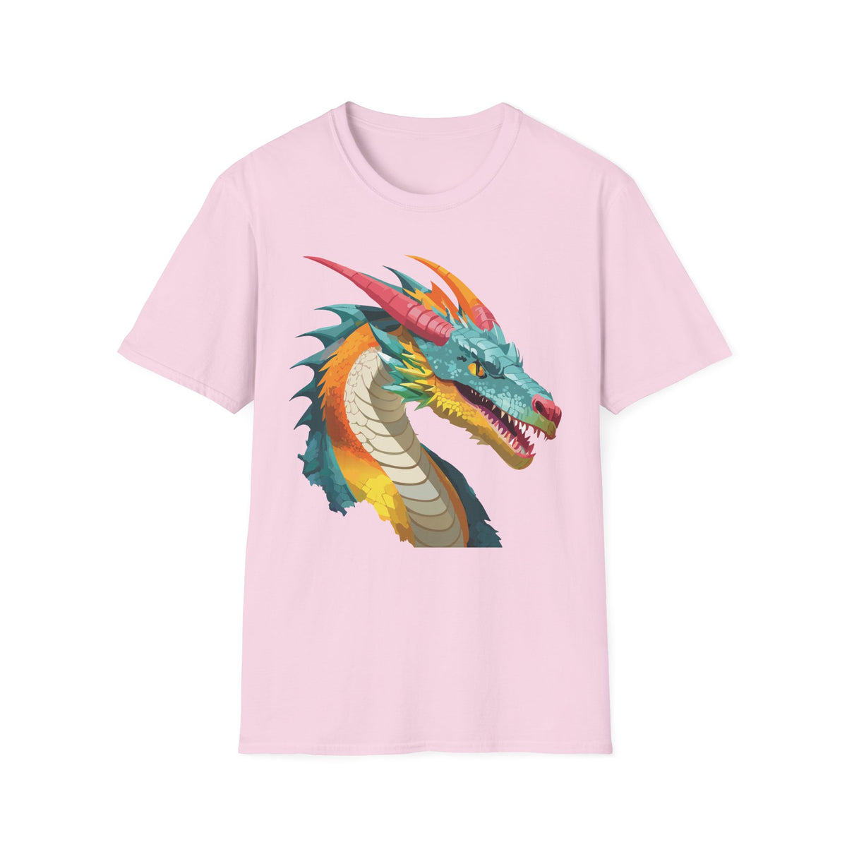 Dragon Graphic Tee Gildan Unisex 100 Cotton Tee Shirt with Animals m25