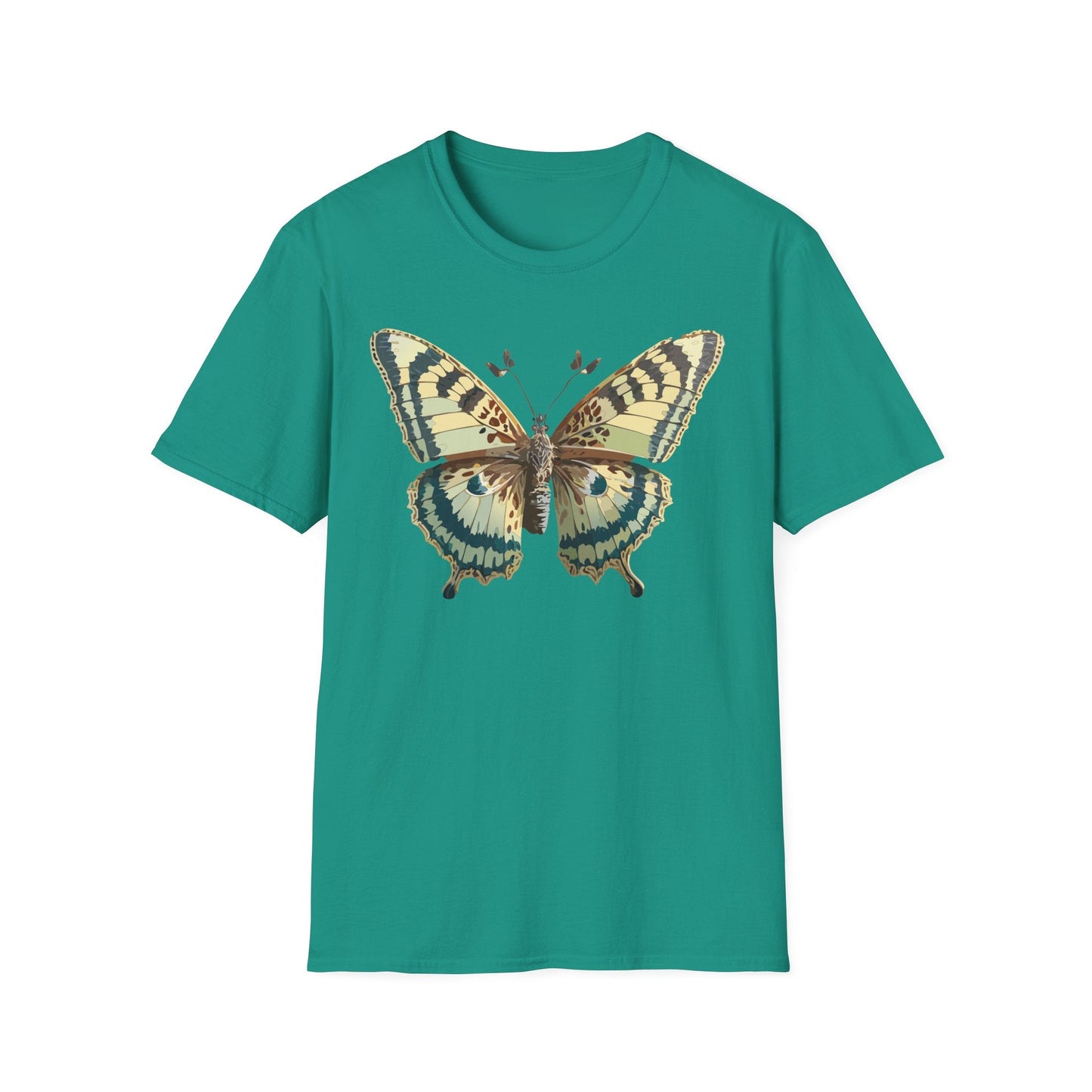 Butterfly Shirt Unisex T Shirt Monarch Butterfly Print Softstyle Gildan 64000 Tee