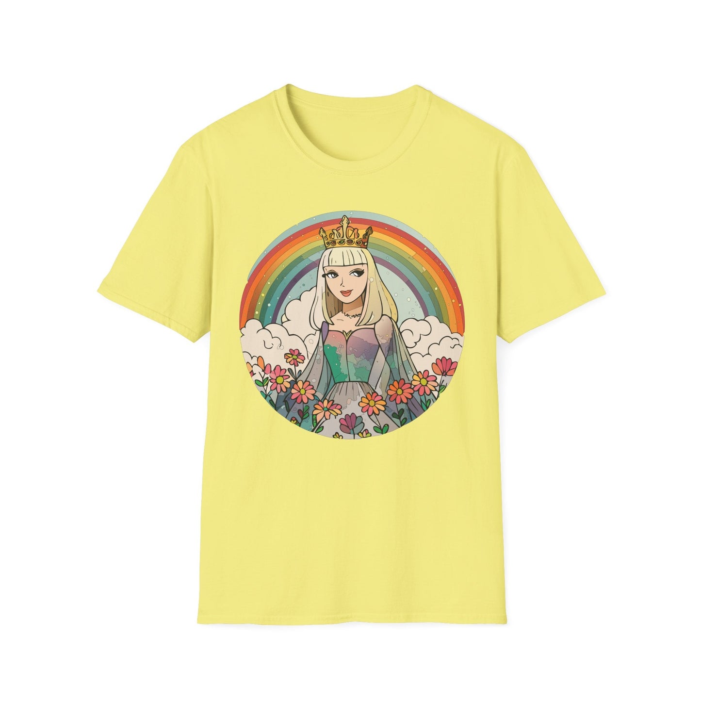 Womens Graphic T Shirt Art Design Tee Softstyle 100 Percent Ring Spun Cotton Comfort
