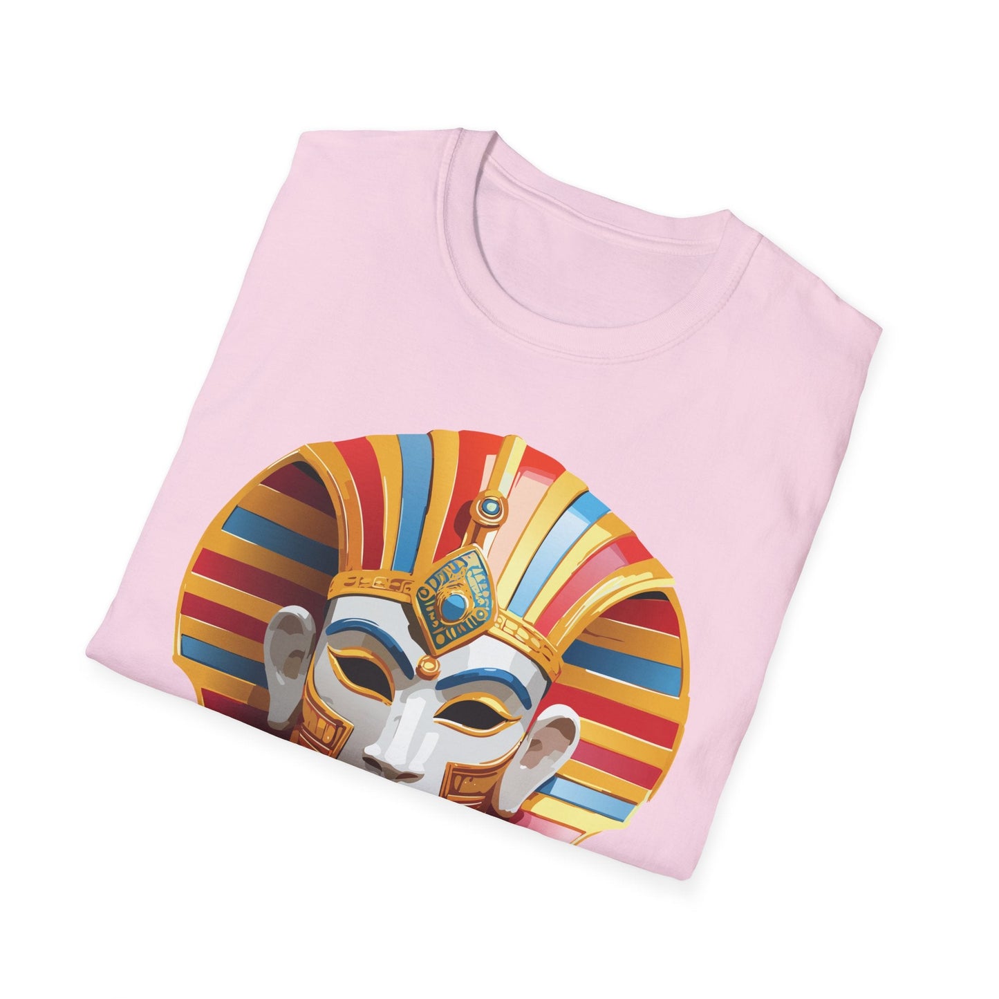 Mask Tee Shirt Unisex Art Design Masquerade Tee Gildan Softstyle 64000 Lightweight Cotton