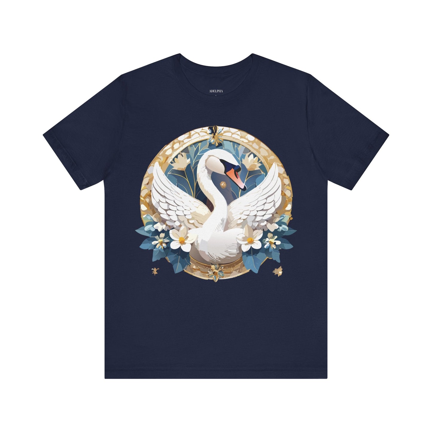 Medallion Graphic Unisex 100 Cotton Vintage Animal Medal Artwork Tee 42