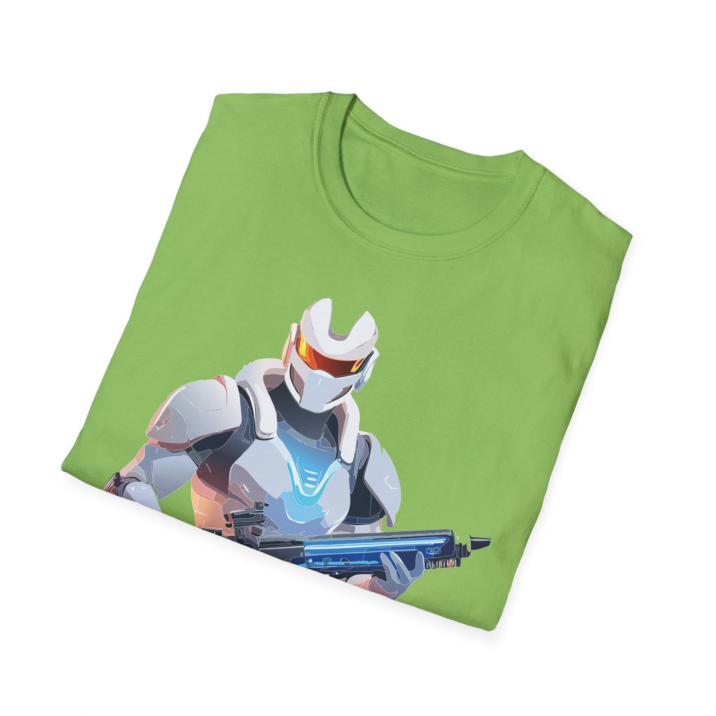 Robocop T Shirt Unisex Gildan Softstyle 64000 100 Percent Ring Spun Cotton Tee With Artwork