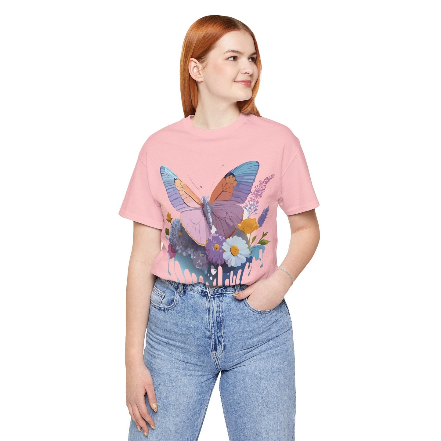 Butterfly Graphic Tee Unisex Vintage Inspired Artwork Adelpha