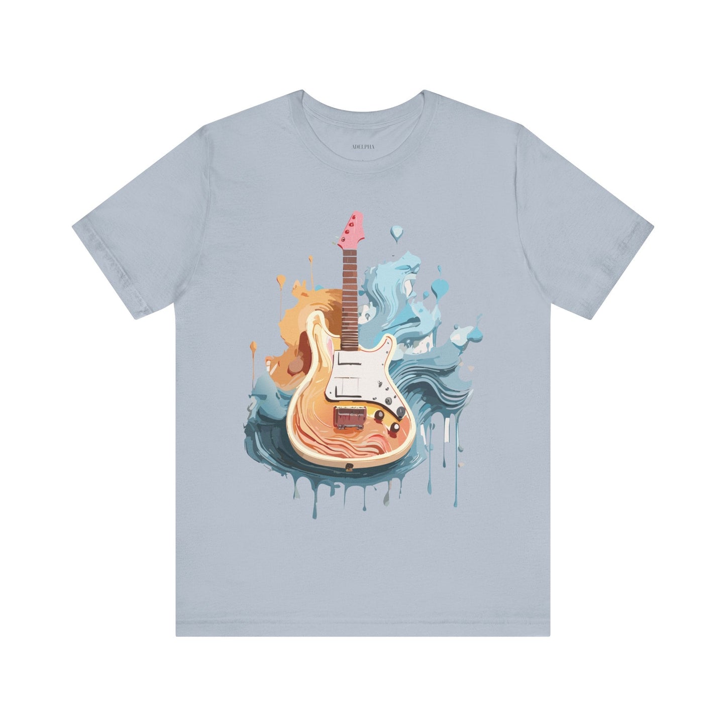 Adelpha Music Graphic T Shirt Unisex Jersey Short Sleeve Vintage Inspired Tee Art Collection
