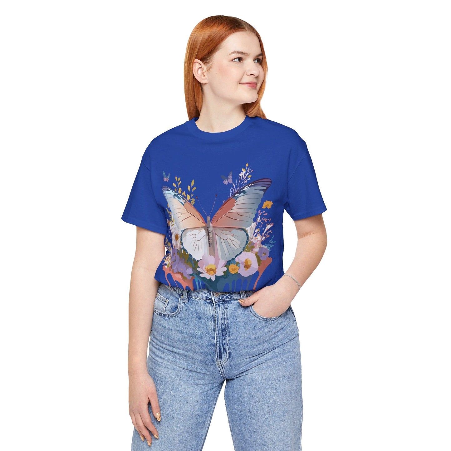 Adelpha Butterfly Graphic T Shirt Unisex Vintage Inspired Short Sleeve Tee