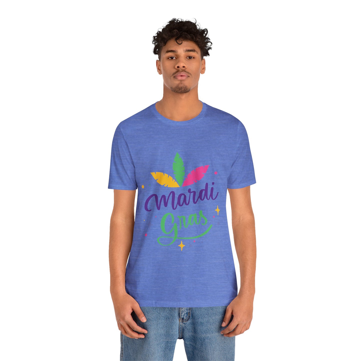 Unisex Cotton Tee Shirt for Mardi Gras