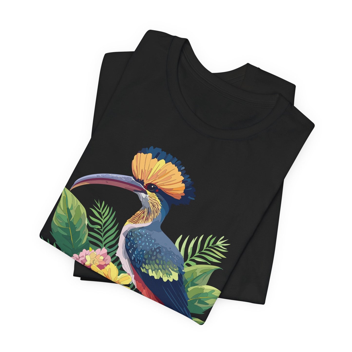 Unisex Animal Tee Shirt With Art Design Wild Animals Short Sleeve Jersey Tee For Everyday