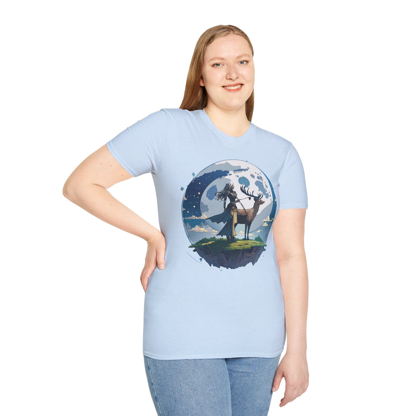 Women Graphic T Shirts Art Design Shirt Unisex Softstyle Gildan 64000 Tee Cotton Everyday Comfort