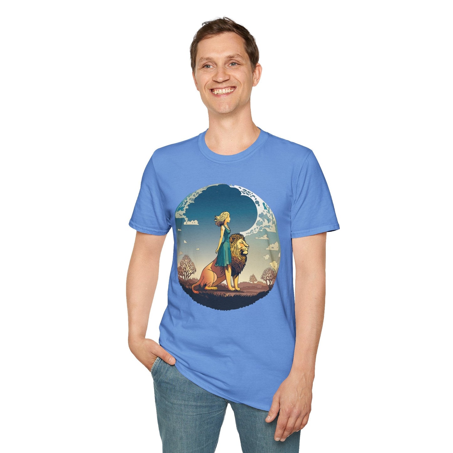 Womens Graphic T Shirt Art Design Tee Softstyle 64000 100 Percent Cotton Unisex Comfort