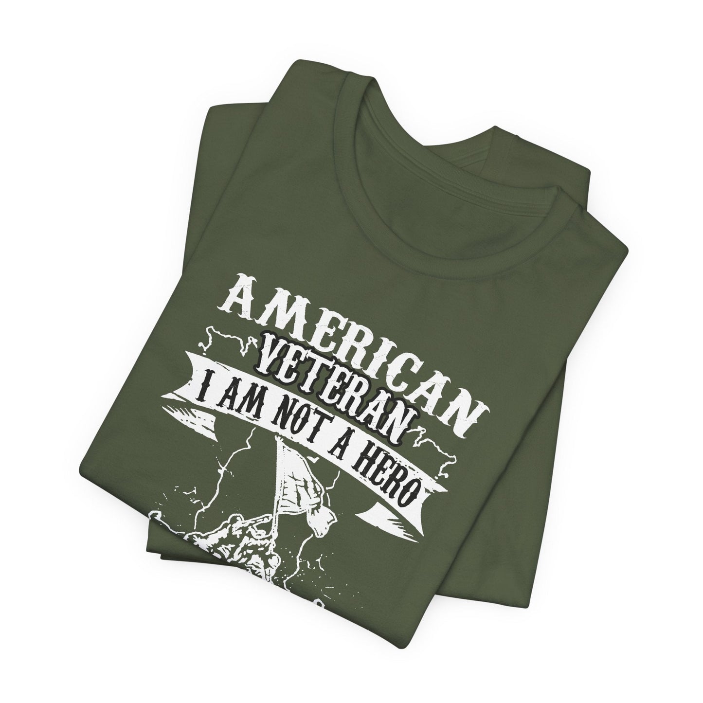 Army Veteran Patriotic Graphic Design Unisex Cotton T-Shirt v53