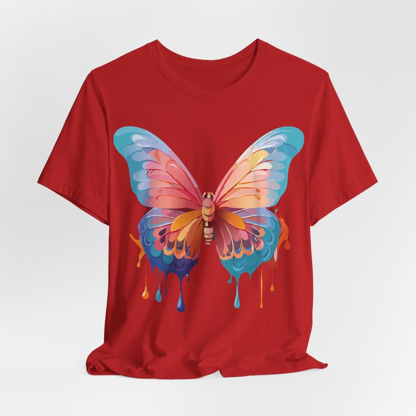 Butterfly Graphic Tee Adelpha Unisex Short Sleeve Design Tee