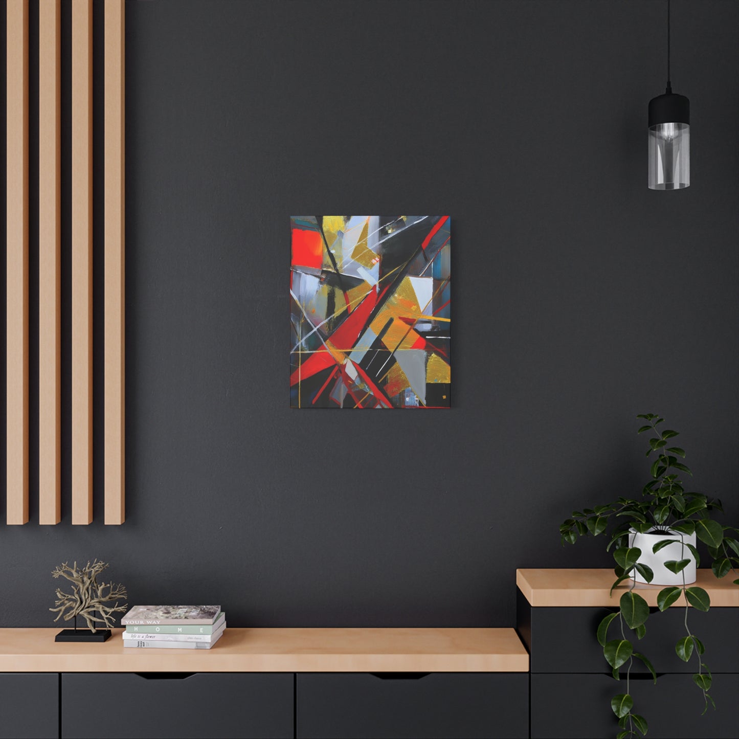 Abstract Oil Painting Print Canvas 20x24,20x30,24x30 24x32,24x36,30x40 32x48,36x48,40x60 Pine-Wood Inner Frame ABS-194