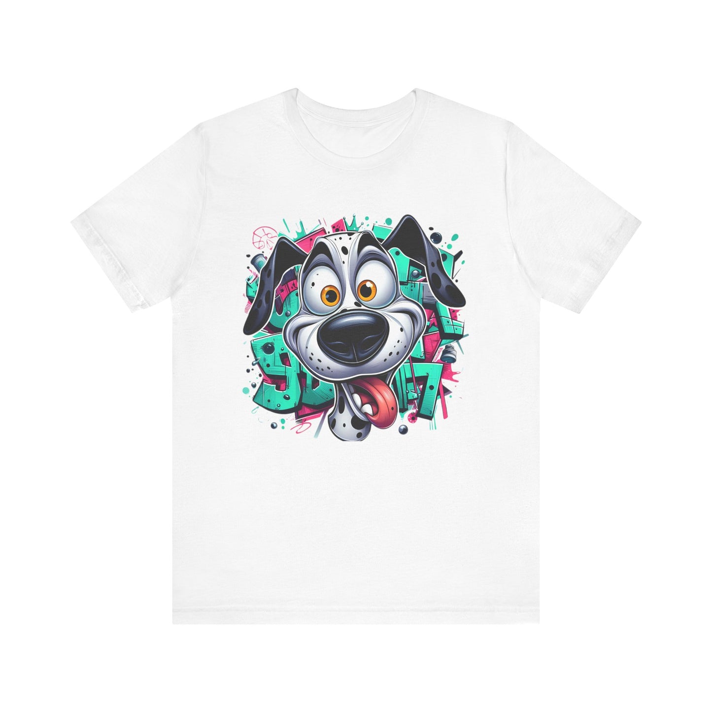 Viki Animal Tees, Dog Tee Shirt, Funny Dog T-Shirt, Art Design Top, Funny Animal T-Shirt, Graphic Tee