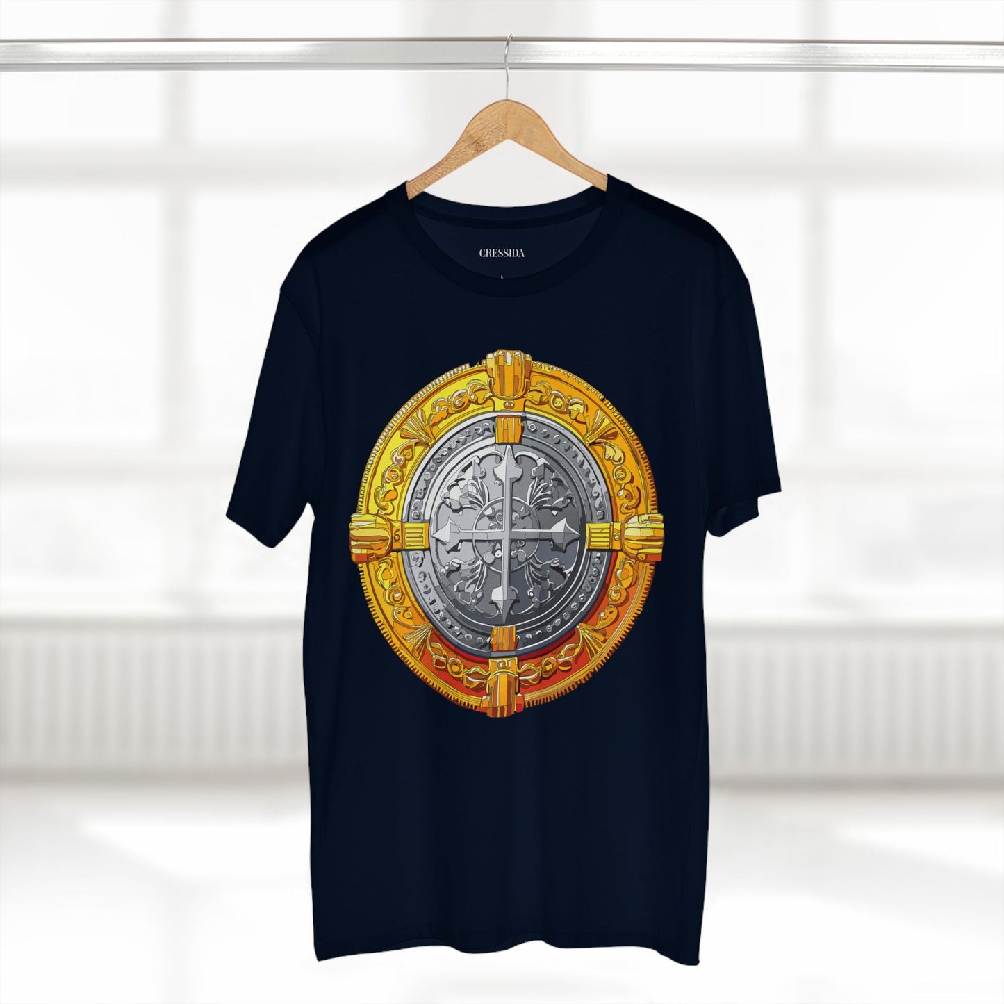 Antique Gold Coin Graphic Design T-Shirt Unisex 100 Cotton With Golden Print Artwork Tee 14