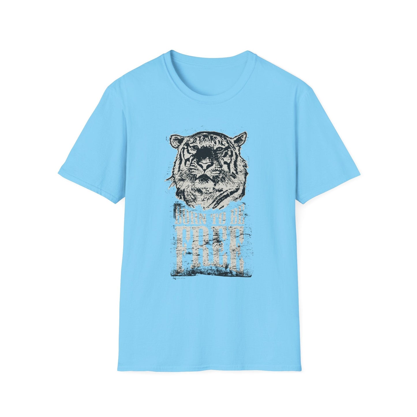 Art Design Shirt With Graphic Art Unisex Softstyle Tee 100 Percent Ring Spun Cotton