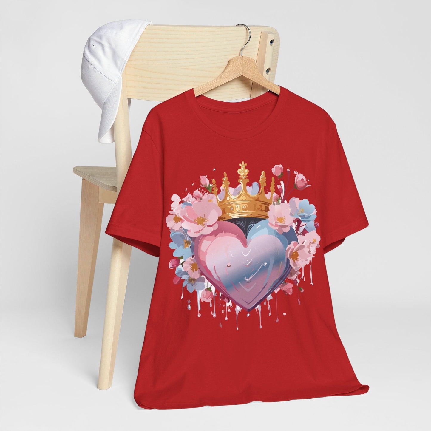 Valentine Graphic Tee Unisex Vintage Inspired Art From Adelpha Premium Jersey Short Sleeve Shirt