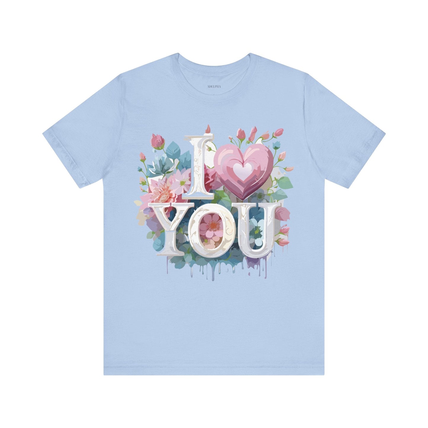 Valentine Graphic Tee Unisex Adelpha Art Design Vintage Inspired T Shirt For Everyday Wear