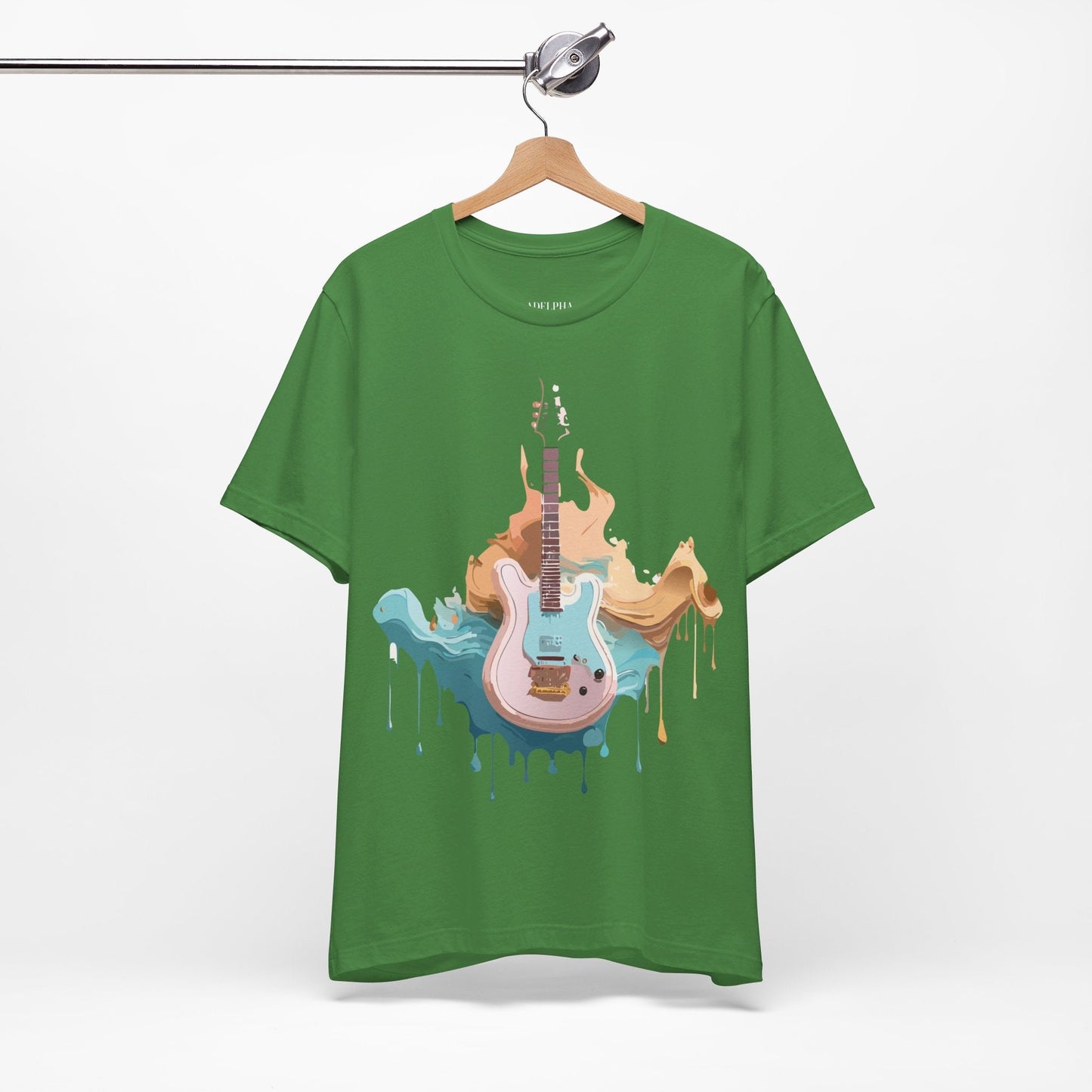 Music Graphic Unisex 100 Cotton Vintage Art with Musical Elements Tee 51