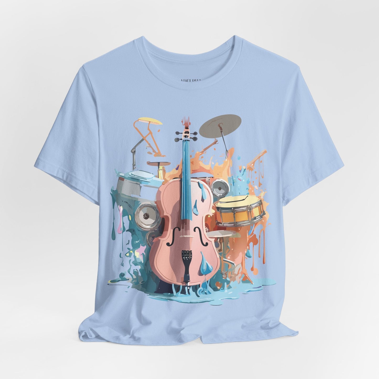 Adelpha Graphic Tee Unisex Short Sleeve Shirt With Vintage Inspired Artwork Design