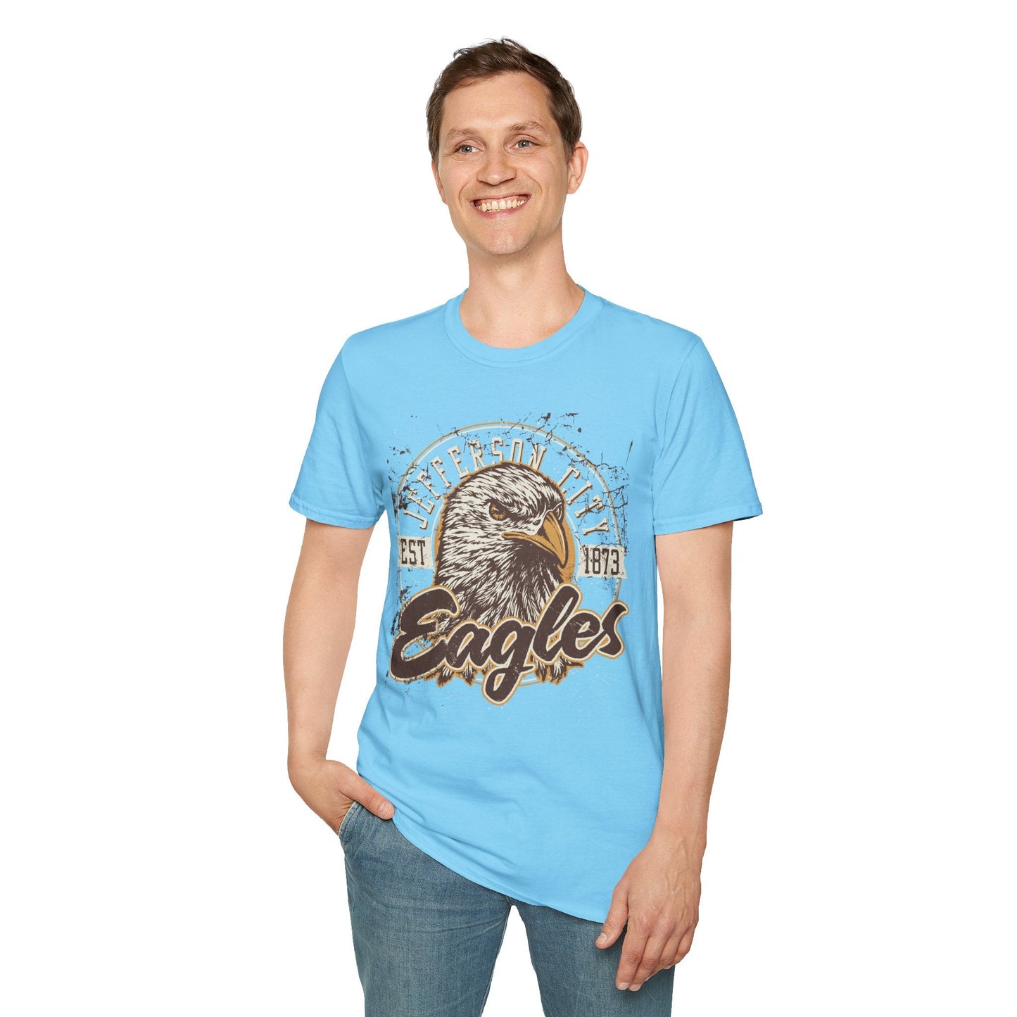 Unisex Art Design Graphic Tee Shirt With Graphic Design Gildan Softstyle 64000 For Comfort