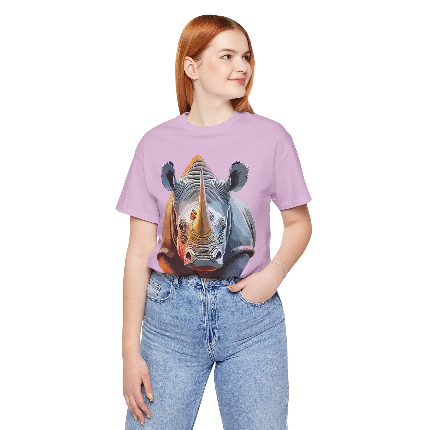 Unisex Animal Graphic Tee Shirt With Art Design Wild Animals Shirt Gildan Softstyle Cotton