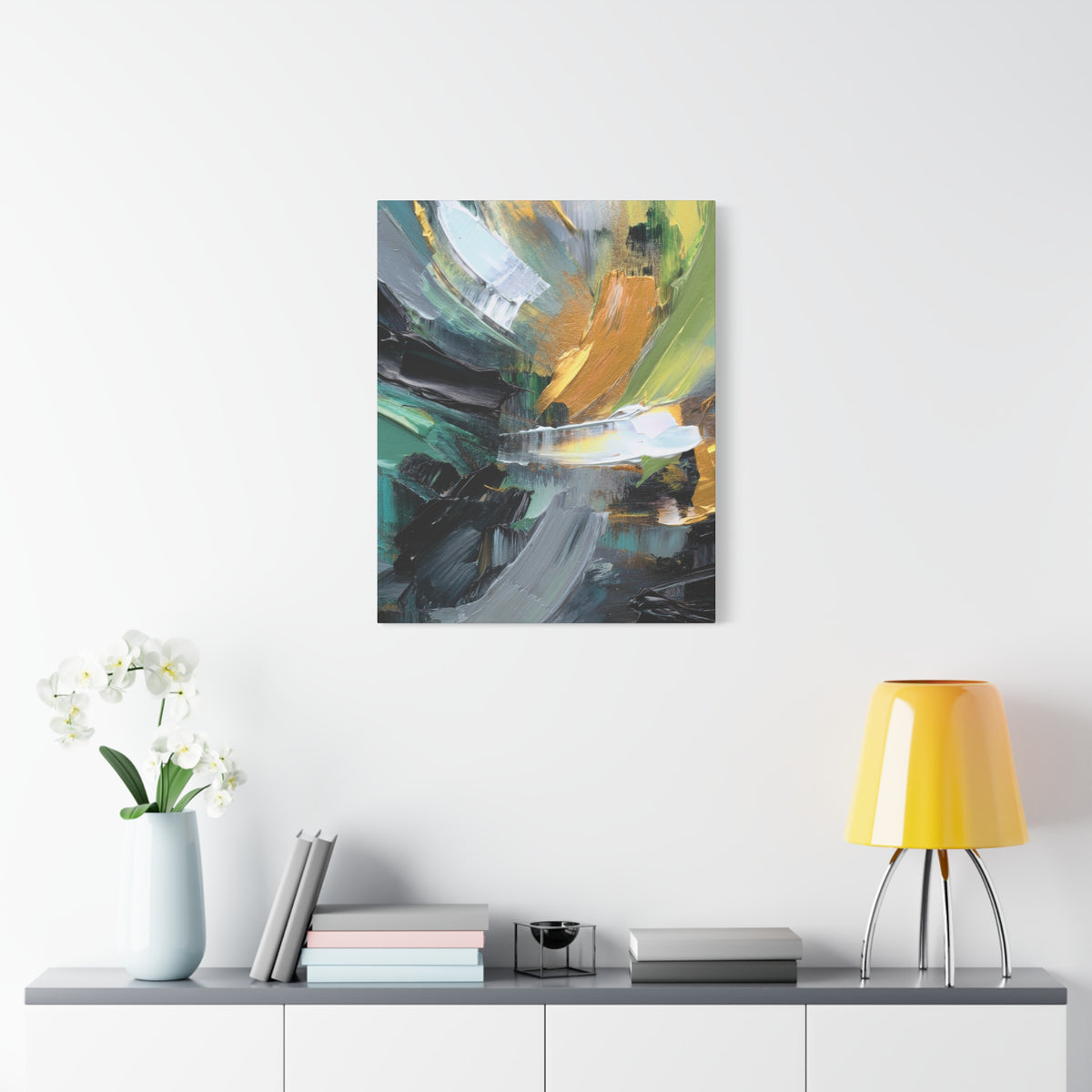 Abstract Oil Painting Print Canvas 20x24,20x30,24x30 24x32,24x36,30x40 32x48,36x48,40x60 Pine-Wood Inner Frame ABS-80