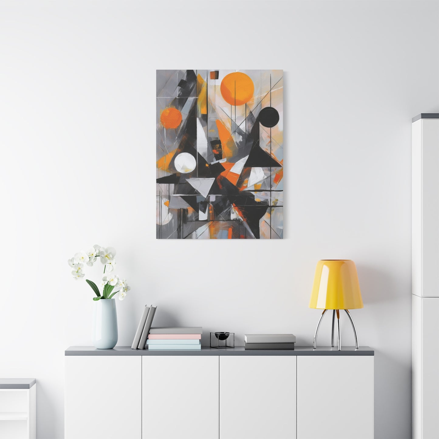 Abstract Oil Painting Print Canvas 20x24,20x30,24x30 24x32,24x36,30x40 32x48,36x48,40x60 Pine-Wood Inner Frame ABS-198