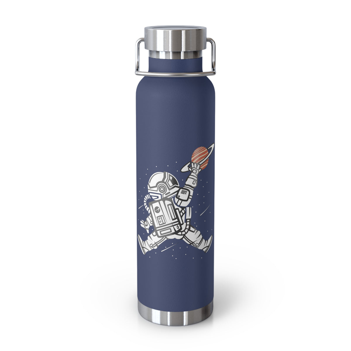 22oz Copper Insulated Water Bottle with Cartoon Design - CV54