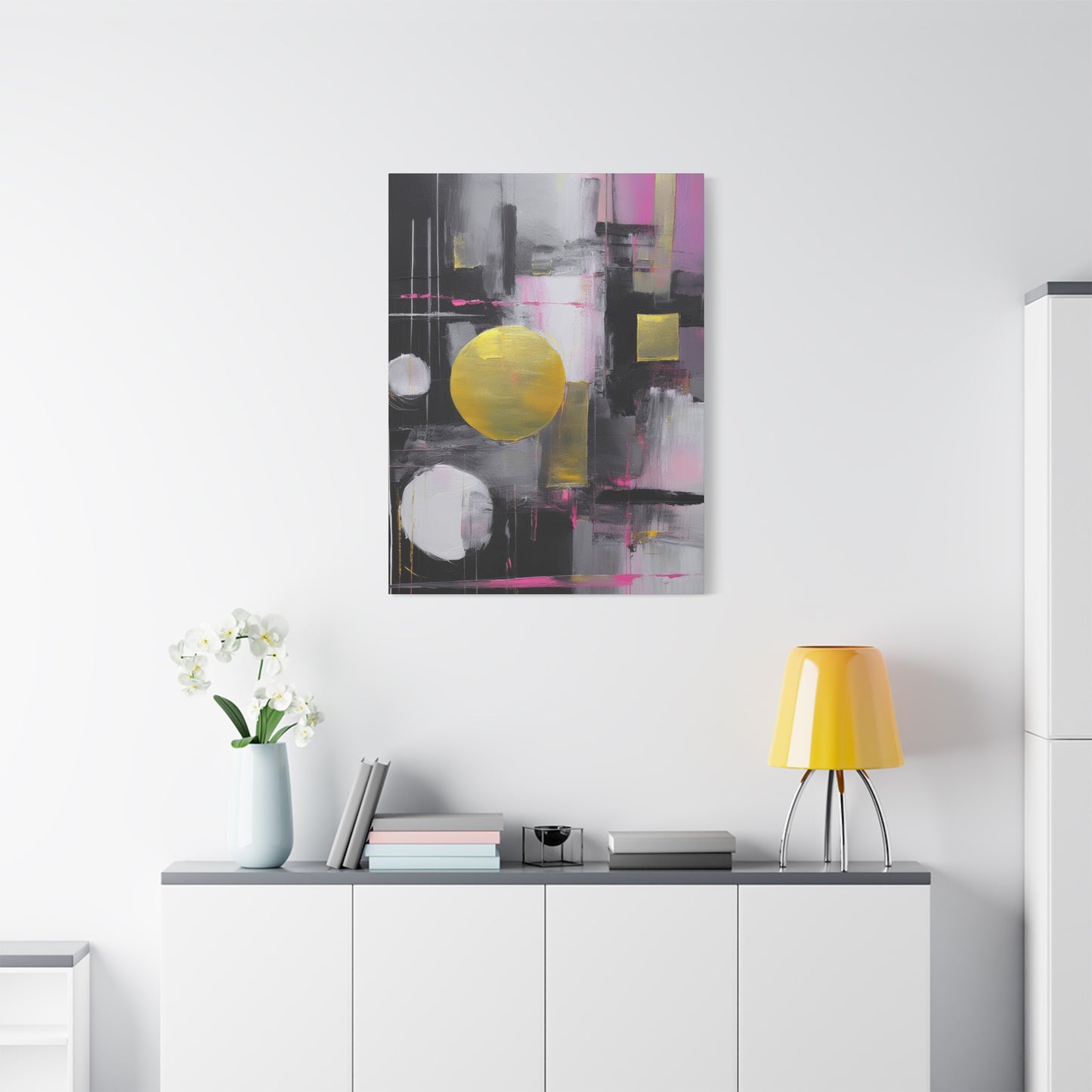 Abstract Oil Painting Print Canvas 20x24,20x30,24x30 24x32,24x36,30x40 32x48,36x48,40x60 Pine-Wood Inner Frame ABS-213